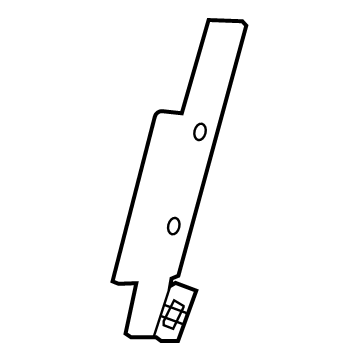 Honda 82177-3A0-A01 PLATE, R- RR