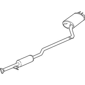 Honda Accord Muffler - 18307-T3L-A02