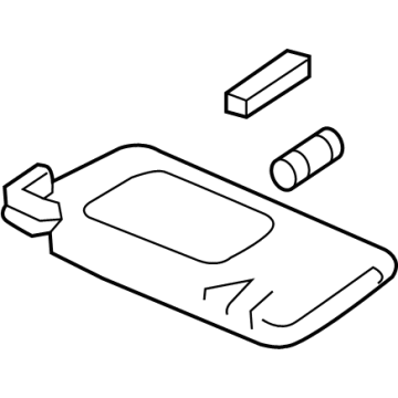 2024 Honda CR-V Sun Visor - 83280-3A0-A11ZB