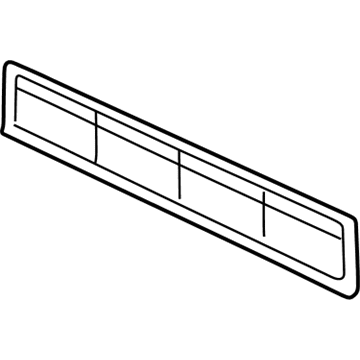 Honda 89311-S2A-003 Plate, Jack Caution