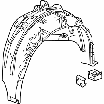 2022 Honda Civic Wheelhouse - 74552-T43-000