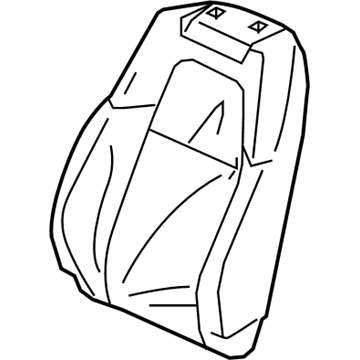 2022 Honda CR-V Seat Cover - 81125-TLA-A51ZB