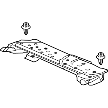 Honda 84615-TK8-A01 Duct, RR. Floor