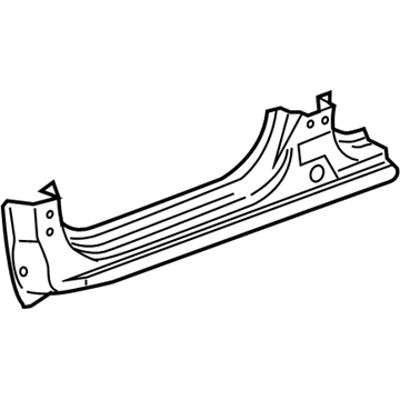 Honda 04631-TP6-A00ZZ Panel, R. Side Sill