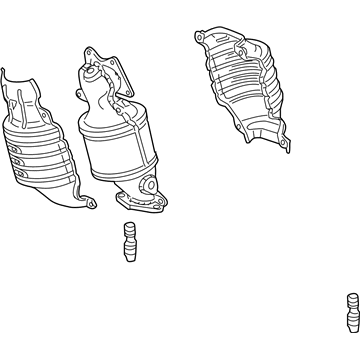 2024 Honda Odyssey Catalytic Converter - 18180-5MR-A10