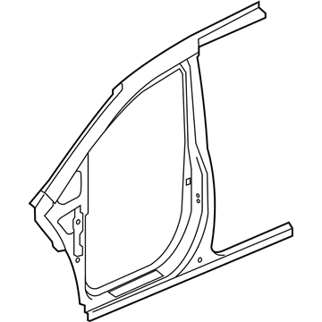 Honda 04645-TK8-A41ZZ Panel, L. FR. (Outer)