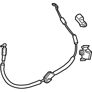 Honda 72641-TK8-A01 Cable Assy., R. Slide Door Handle (Outer)