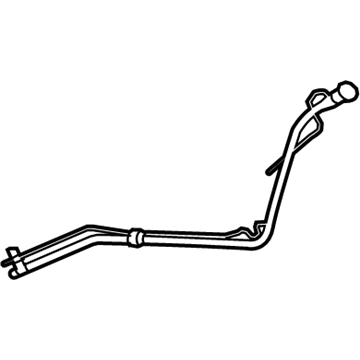 Honda Fit Fuel Filler Neck - 17649-TK6-A00