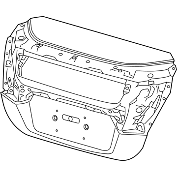 Honda 68500-TRT-A90ZZ Lid Comp (DOT)