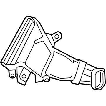 Honda 1J630-5K0-003 Duct Assy., R. Battery Inlet