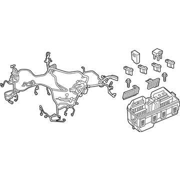 Honda 32200-TR0-A41 Wire Harness, Engine Room