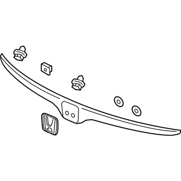 Honda 74895-TLA-A11 MOLDING, TAILGATE