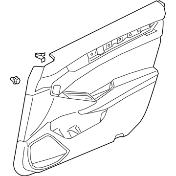 Honda Accord Hybrid Door Trim Panel - 83553-TVA-A51ZA