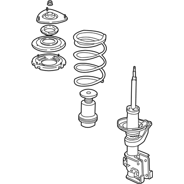 2004 Honda CR-V Shock Absorber - 51601-S9A-A18