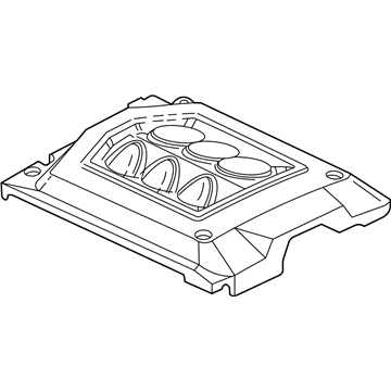 Honda 17121-P8F-A01 Cover Assy. A, In. Manifold