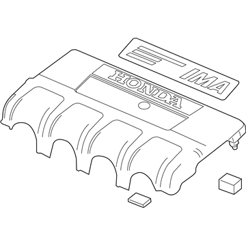 Honda CR-Z Engine Cover - 17121-RTW-000