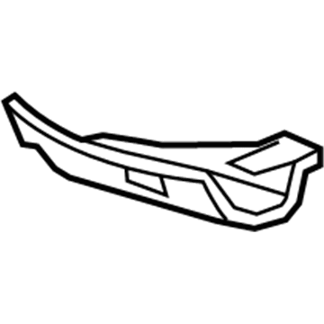 Honda 74680-T0B-A00 Cover,Rear Floor