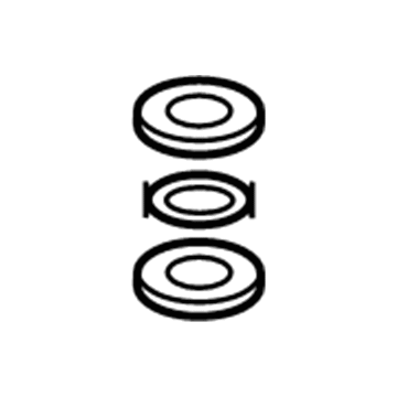 Honda 17046-STX-A00 Nut & Gasket Set, Fuel Lock