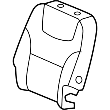 Honda 81322-SHJ-A21 Pad, R. Middle Seat-Back