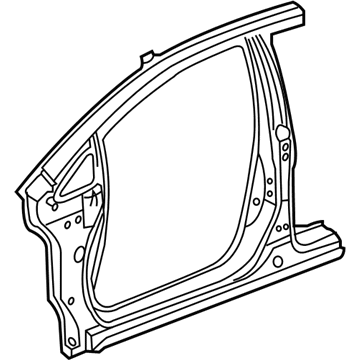 2018 Honda Fit Radiator Support - 04645-T5R-A00ZZ