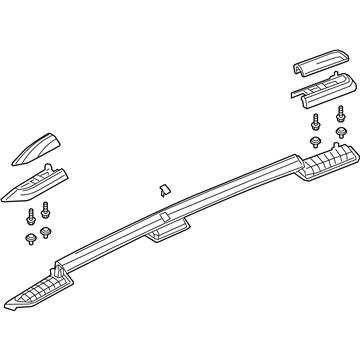 Honda 75260-TGS-A01 RAIL ASSY., L ROOF