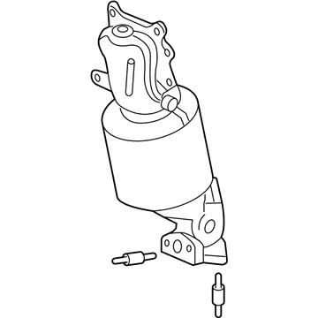 Honda 18290-5G1-L00 Converter, RR. Primary