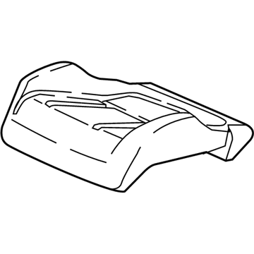 Honda 81537-TBF-A01 Pad, Left Front Seat Cushion