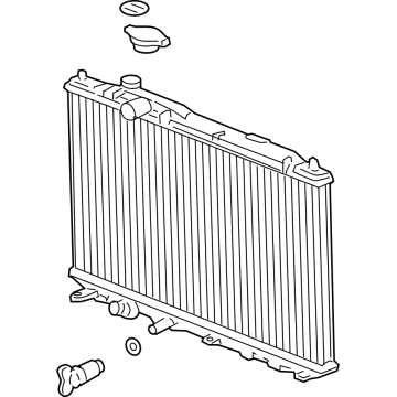 2023 Honda Civic Radiator - 19010-64S-A01