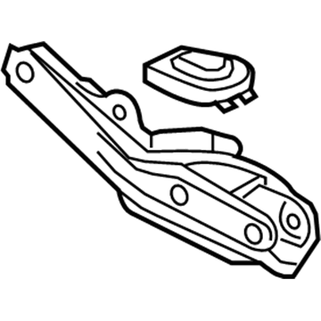 Honda 52350-SJC-A01 Arm B, Right Rear (Lower)