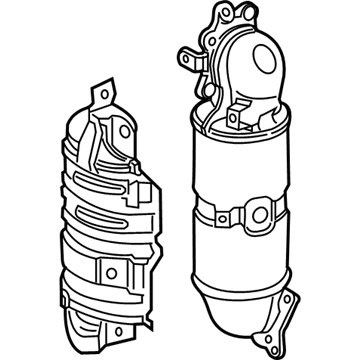 Honda 18150-5AA-L10 Converter Assembly