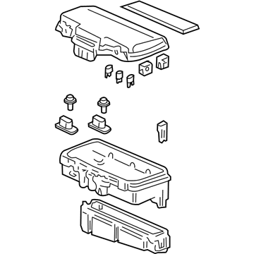 Honda 38250-S9V-A11 Box Assembly, Relay