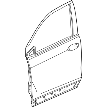 Honda 67050-TG7-A94ZZ Panel Comp, L. (DOT)