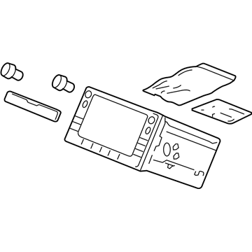 Honda 39540-SNA-327ZA Unit, Navigation *NH608L*