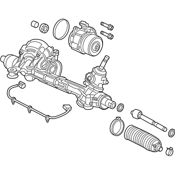 Honda Steering Gear Box - 53650-TBC-A60