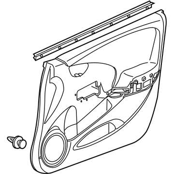 Honda Fit Door Trim Panel - 83580-TK6-A07ZB