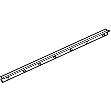 Honda 72335-TF0-003 Weatherstrip, R. FR. Door (Inner)