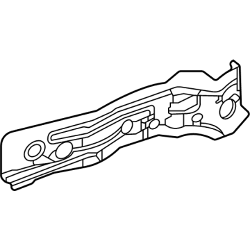 Honda 60912-T21-305ZZ PLATE SET, L- FR