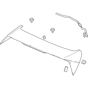 Honda 74950-3W0-A01ZA GARNISH ASSY- *R81*