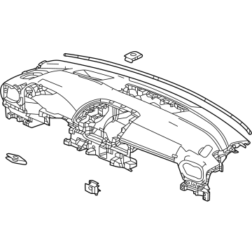 2023 Honda Pilot Instrument Panel - 77100-T90-A04ZA