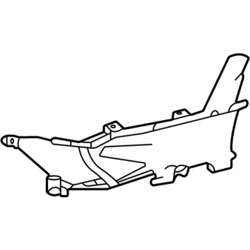 Honda 71335-30A-A00 IN- DUCT R, FR- BPR