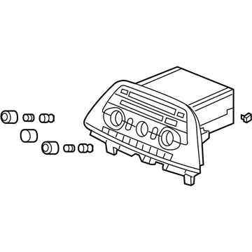 Honda 39100-SHJ-A03 Tuner Assy., Auto Radio (41Wx4) (Clarion)