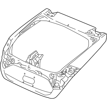 Honda Civic Tailgates - 68100-TGH-A00ZZ