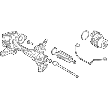 2017 Honda CR-V Steering Gear Box - 53620-TLC-A12