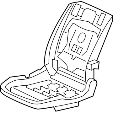 Honda 81136-SWA-A01 Frame, R. FR.