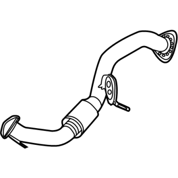 2022 Honda CR-V Exhaust Pipe - 18210-TPG-A01