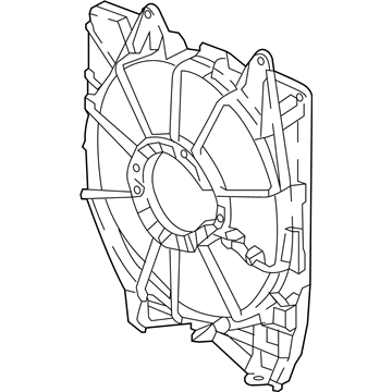 2022 Honda Accord Fan Shroud - 19015-6A0-A01