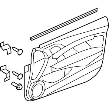 Honda Accord Door Trim Panel - 83570-TE0-A52ZB