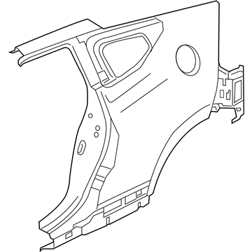 Honda 04636-SZT-A91ZZ Panel Set, R. (DOT)