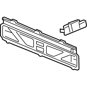 Honda 64800-SJC-A00ZZ Panel, RR. Cabin