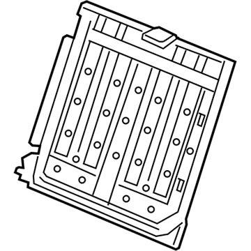 Honda 82526-TS8-A41 Frame, L. RR. Seat-Back